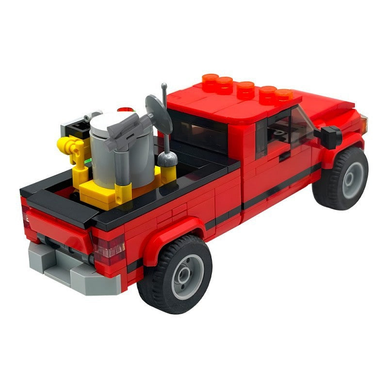 Bob & Weave Ram Muscle Car MOC Building Kit | Vehicle Model - 5