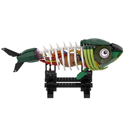 bone fish building set | lego compatible - 3