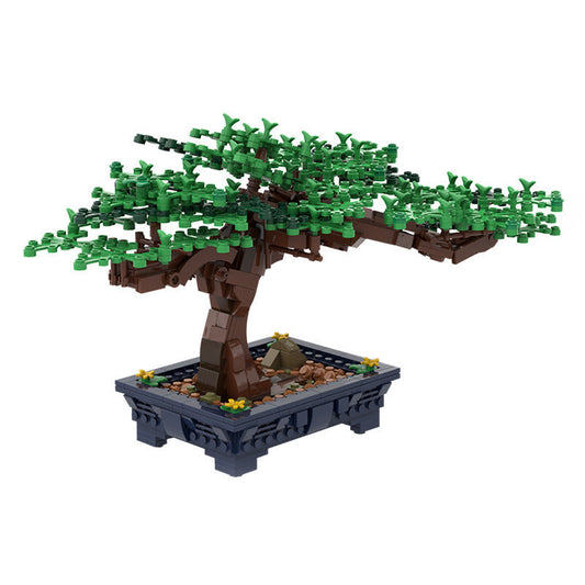 Bonsai Tree Building Kit | LEGO-Compatible MOC - 1