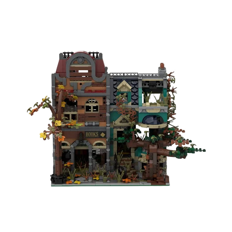 Bookshop Apocalypse Version Building Kit | LEGO-Compatible MOC - 3