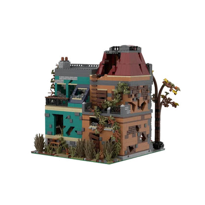 Bookshop Apocalypse Version Building Kit | LEGO-Compatible MOC - 5