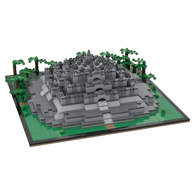 Borobudur Temple Indonesia MOC Building Kit - 1