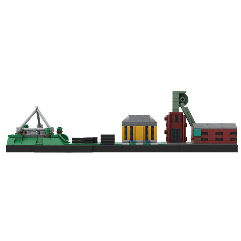 Bottrop Skyline Building Kit | LEGO-Compatible MOC - 2