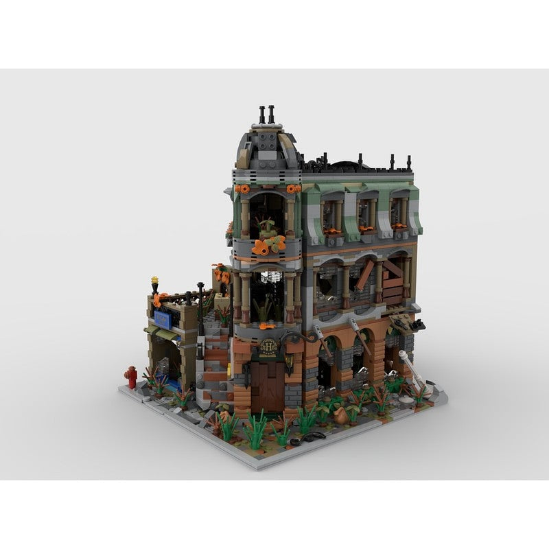 Boutique Hotel Apocalypse MOC Modular Building Kit - 4