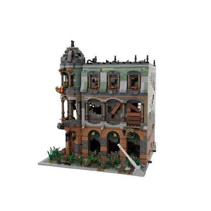 Boutique Hotel Apocalypse Version Building Kit | LEGO-Compatible MOC - 2