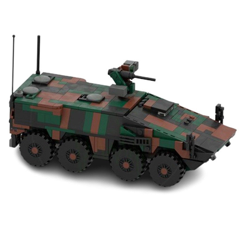 BOXER Building Kit | 8x8 APC - 1:35 Scale | LEGO-Compatible MOC - 5