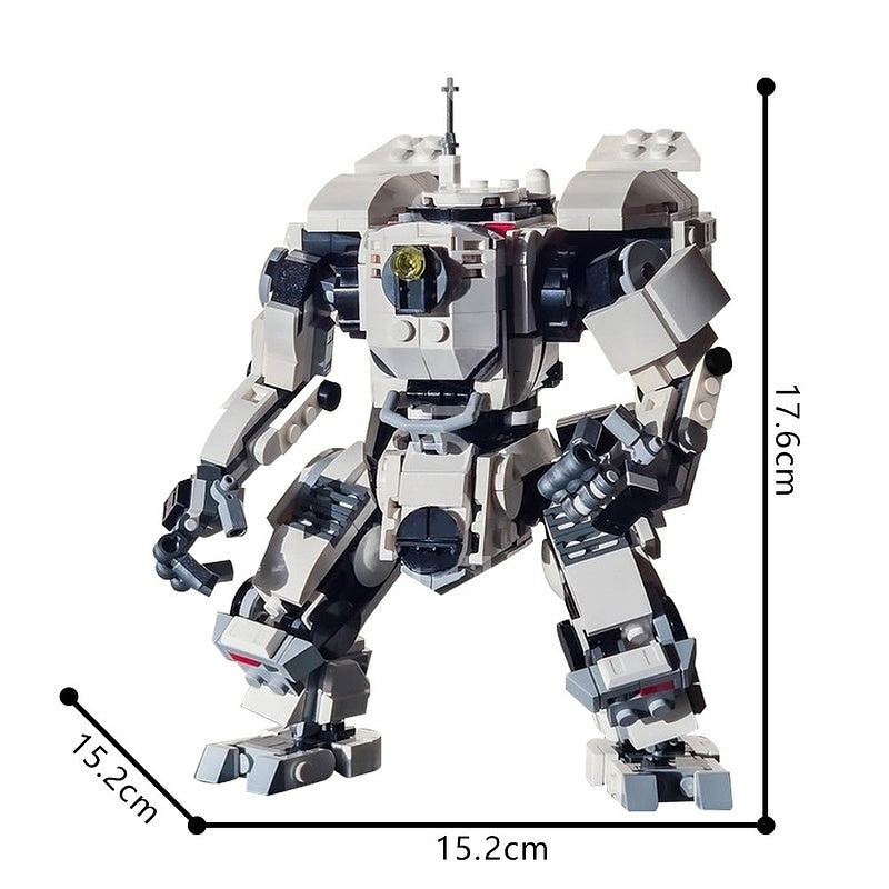 Brawler Heavy Mecha Titan MOC Building Kit - 5