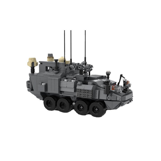Brigade Combat Team EW Stryker Building Kit | LEGO-Compatible MOC - 1