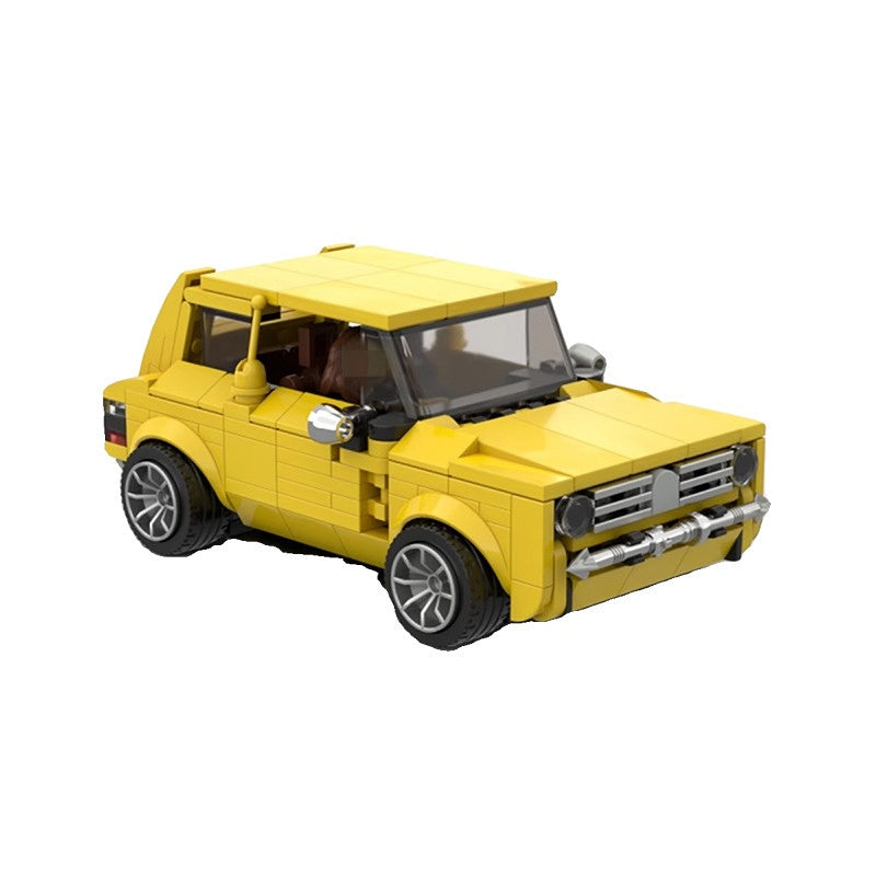 British Classic 1275 Vintage Sports Car Building Kit | LEGO-Compatible MOC - 2