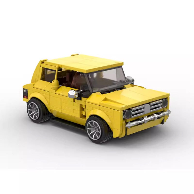 British Classic 1275 Vintage Sports Car Building Kit | LEGO-Compatible MOC - 3
