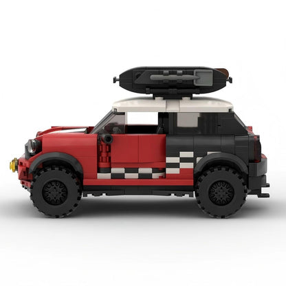 British Cross-Country Rally Car Building Kit | LEGO-Compatible MOC - 3