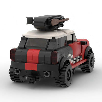 British Cross-Country Rally Car Building Kit | LEGO-Compatible MOC - 4