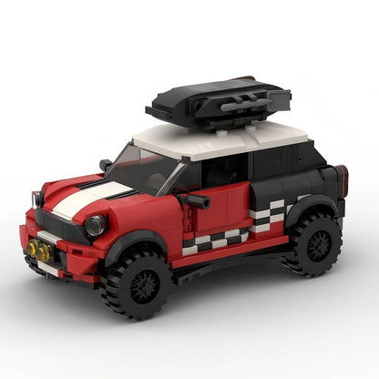 British Cross-Country Rally Car MOC Building Kit | Racing Vehicle Model - 1