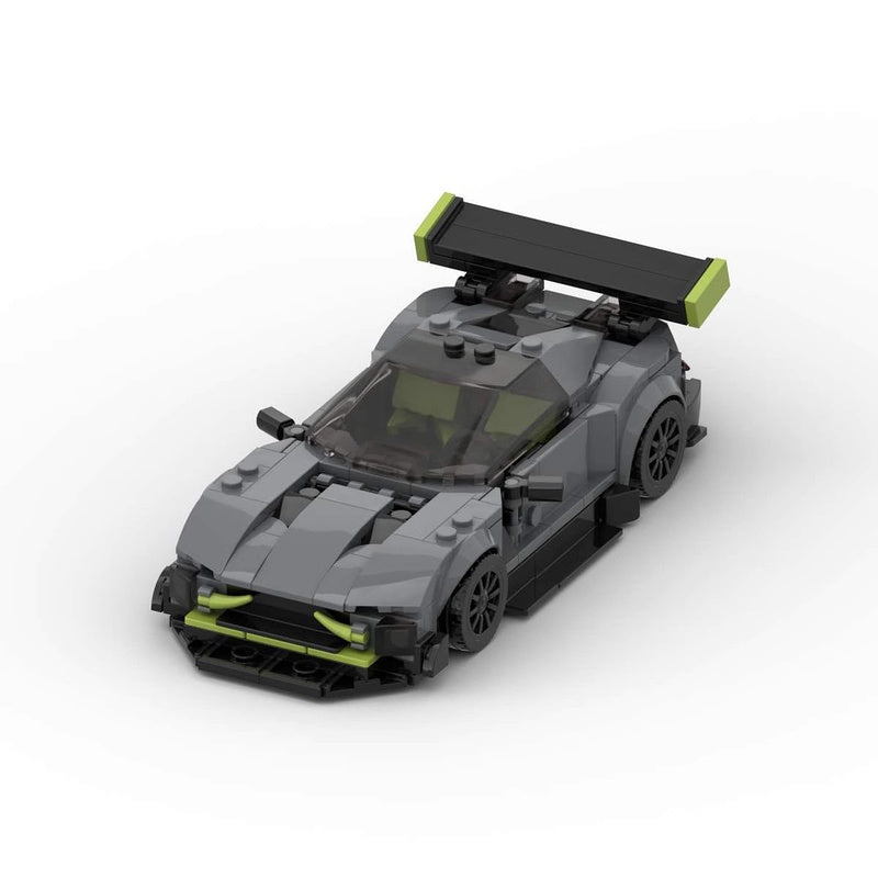 British Endurance GT3 Race Car Building Kit | LEGO-Compatible MOC - 1
