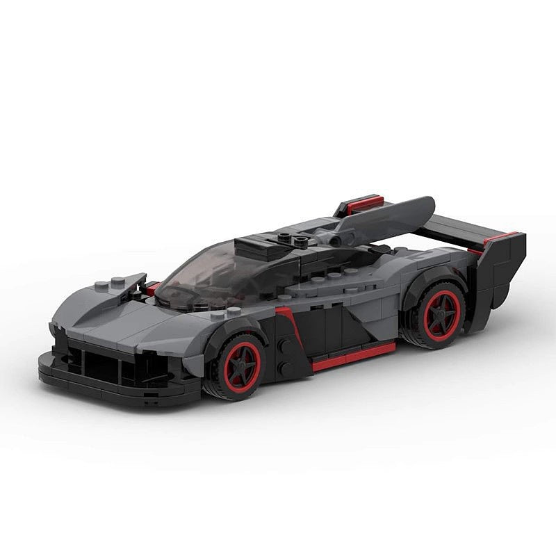 British Hypercar AMR Racing MOC Building Kit | 8 Wide Sports Car - 1