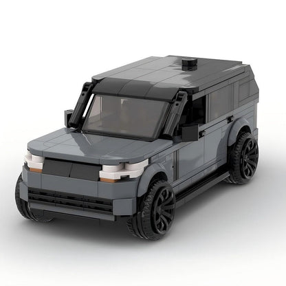 British Luxury 4x4 SUV MOC Building Kit | Premium Off-Road Vehicle Model - 5