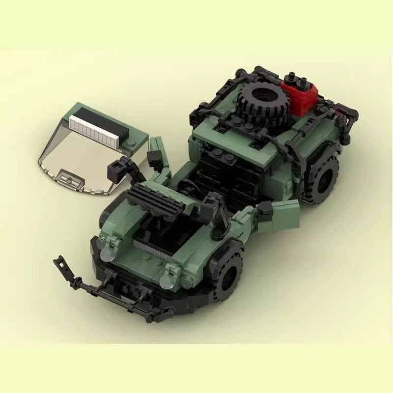 British Luxury GT Off-Road Coupe MOC Building Kit | Vehicle Model - 5