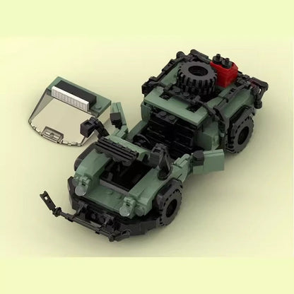 British Luxury GT Off-Road Coupe MOC Building Kit | Vehicle Model - 5