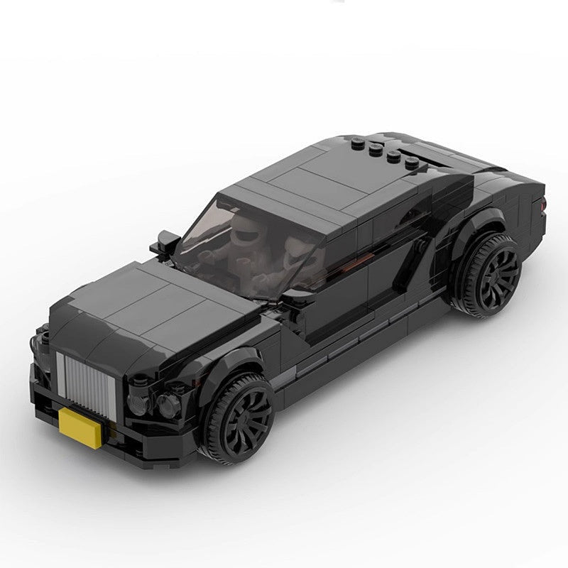 British Luxury V8 Sedan MOC Vehicle Building Kit | Classic Car Model - 2