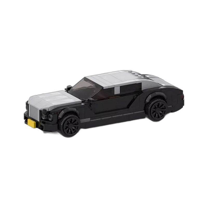 British Luxury V8 Sedan MOC Vehicle Building Kit | Classic Car Model - 5