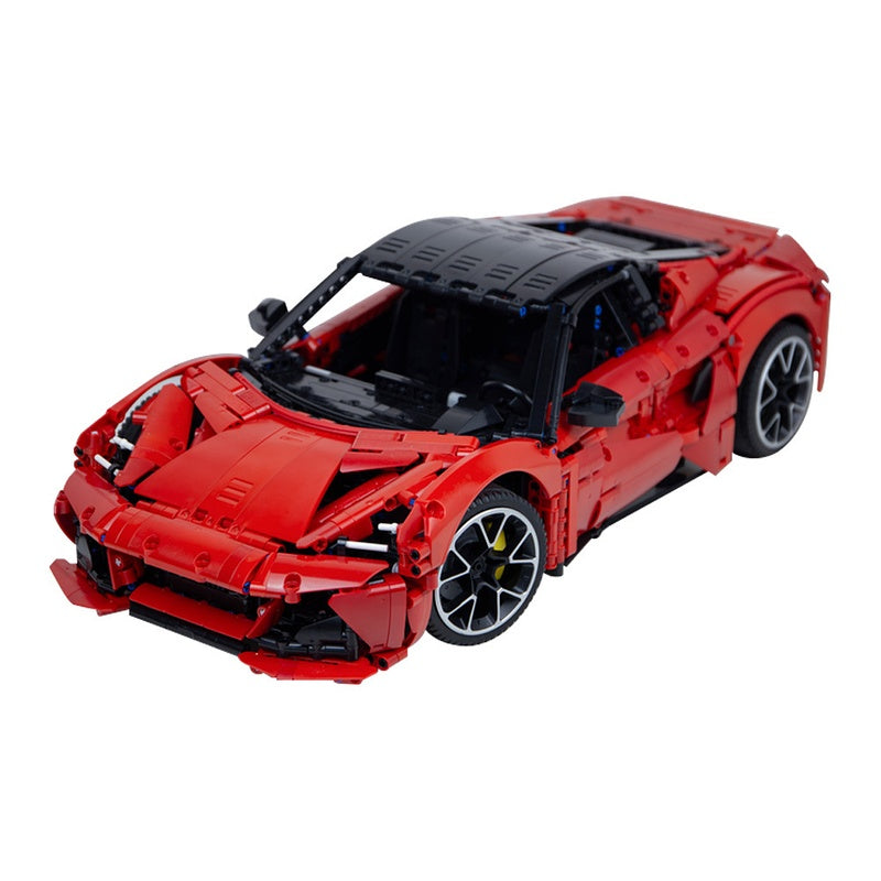 British Mid-Engine Supercar Building Kit | LEGO-Compatible MOC - 2