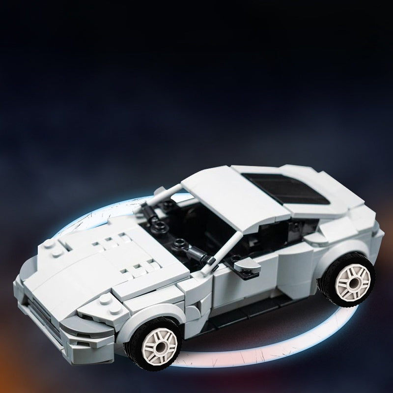 British Spy-Style DB10 Inspired Sports Coupe Building Kit | LEGO-Compatible MOC - 1