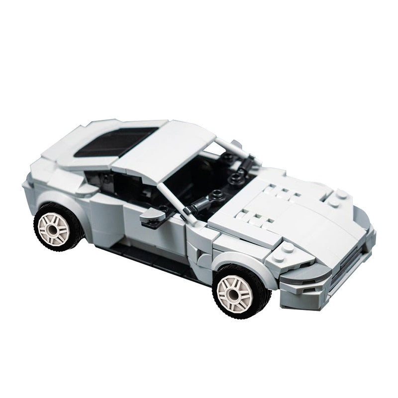 British Spy-Style DB10 Inspired Sports Coupe Building Kit | LEGO-Compatible MOC - 5