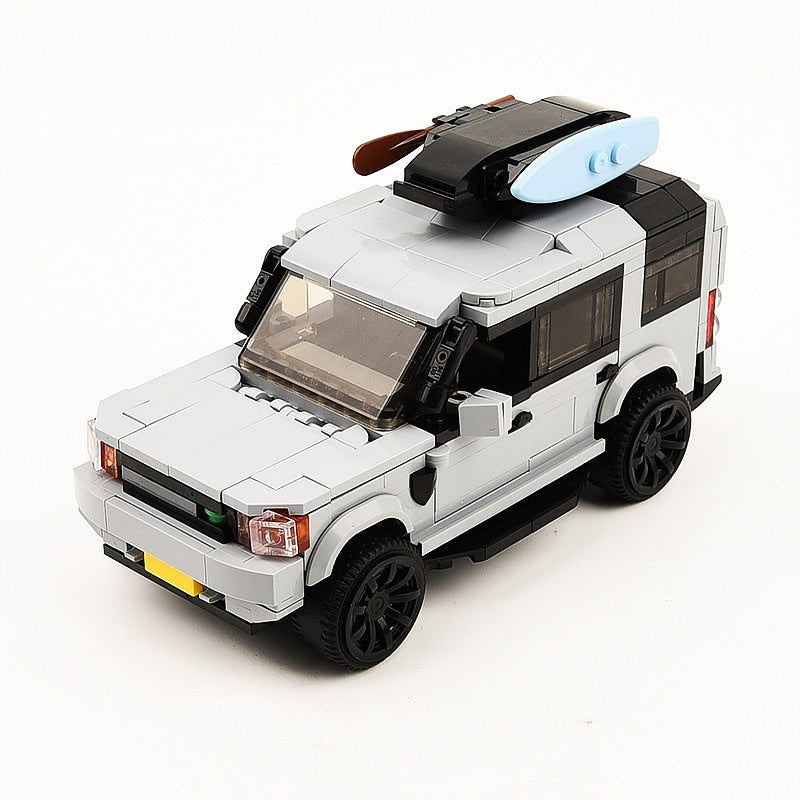 British Style Off-Road SUV MOC Building Kit | 4x4 Vehicle Model - 1