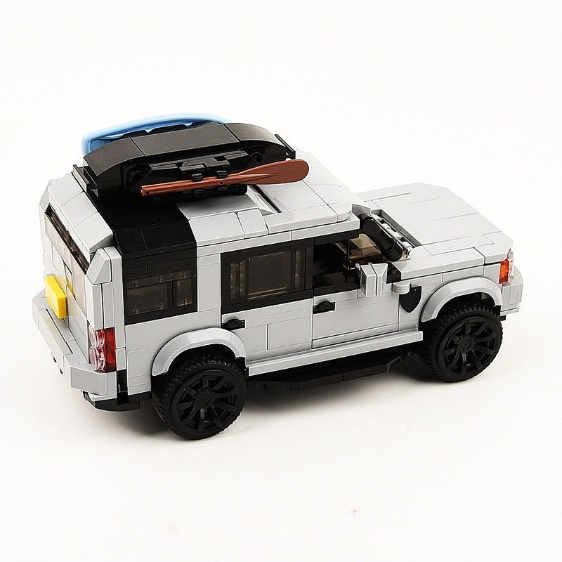 British Style Off-Road SUV MOC Building Kit | 4x4 Vehicle Model - 3