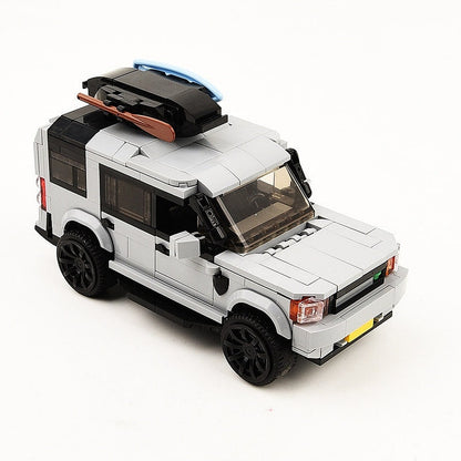 British Style Off-Road SUV MOC Building Kit | 4x4 Vehicle Model - 5