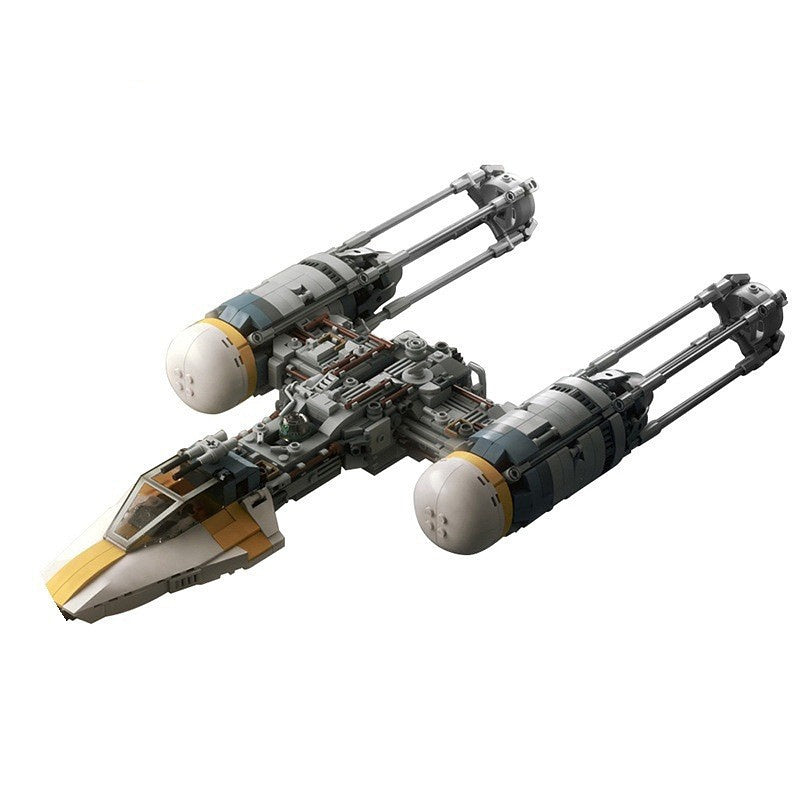 BTL-A4 Rebel Strike Fighter Building Kit | LEGO-Compatible MOC - 1