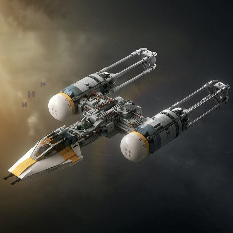 BTL-A4 Rebel Strike Fighter Building Kit | LEGO-Compatible MOC - 2