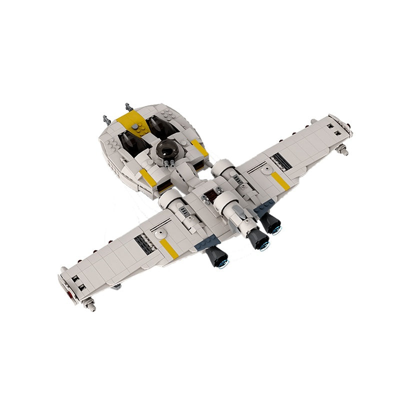 BTL-S8 Heavy Bomber Starfighter Building Kit | LEGO-Compatible MOC - 3