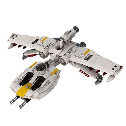 BTL-S8 Heavy Bomber Starfighter MOC Spacecraft Building Kit - 1