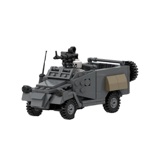 BTR-40 Armored Vehicle Building Kit | LEGO-Compatible MOC - 1