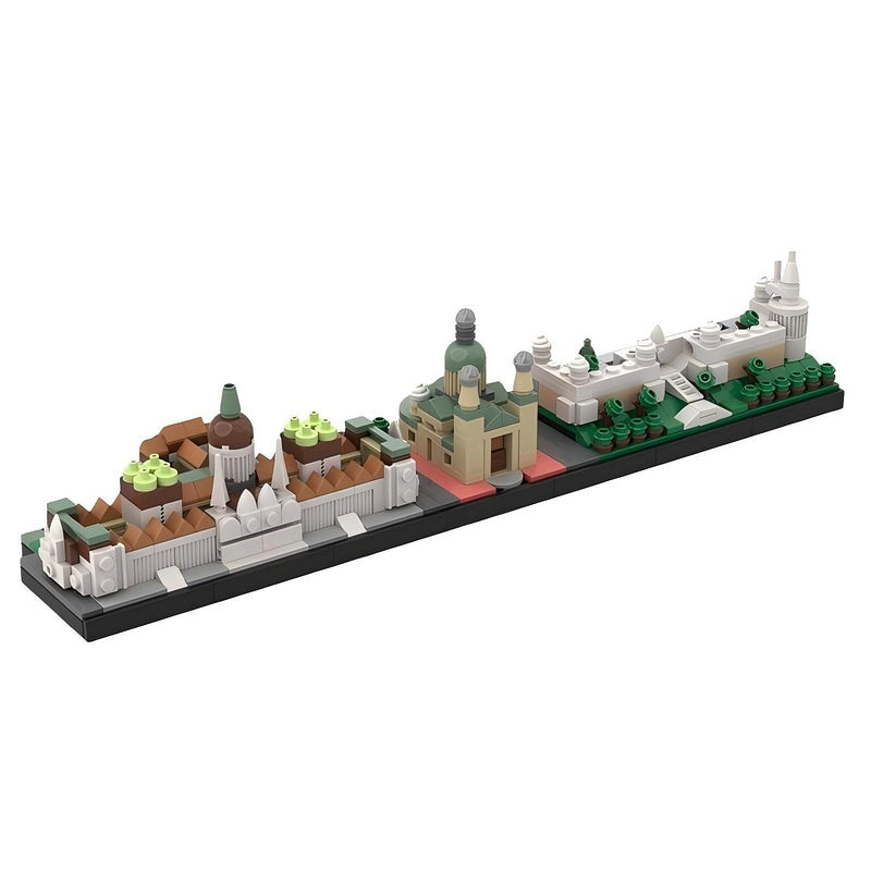 Budapest City Skyline Building Kit | LEGO-Compatible MOC - 2