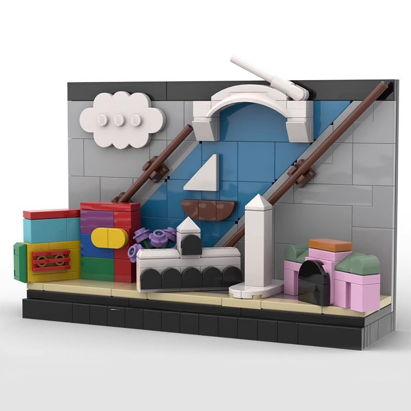 Buenos Aires Skyline Postcard Building Kit | LEGO-Compatible MOC - 3