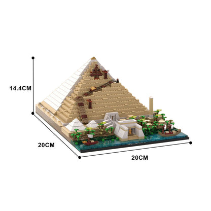 Building of the Great Pyramid MOC Kits | LEGO-Compatible MOC - 4