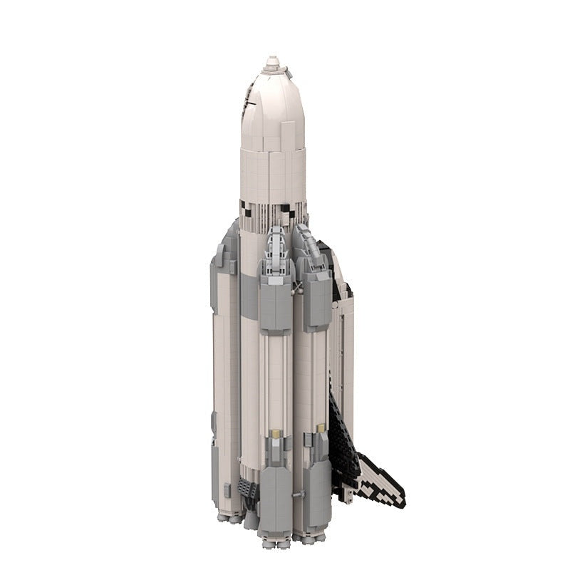 Buran Space Shuttle MOC Building Kit | 1:110 Scale Aerospace Model - 4