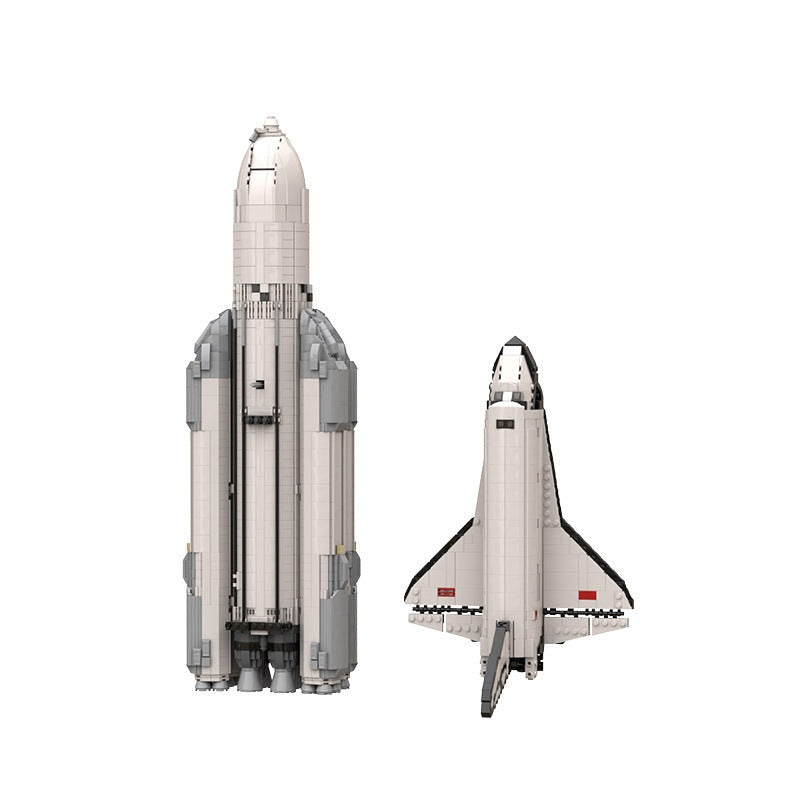 Buran Space Shuttle MOC Building Kit | 1:110 Scale Aerospace Model - 5