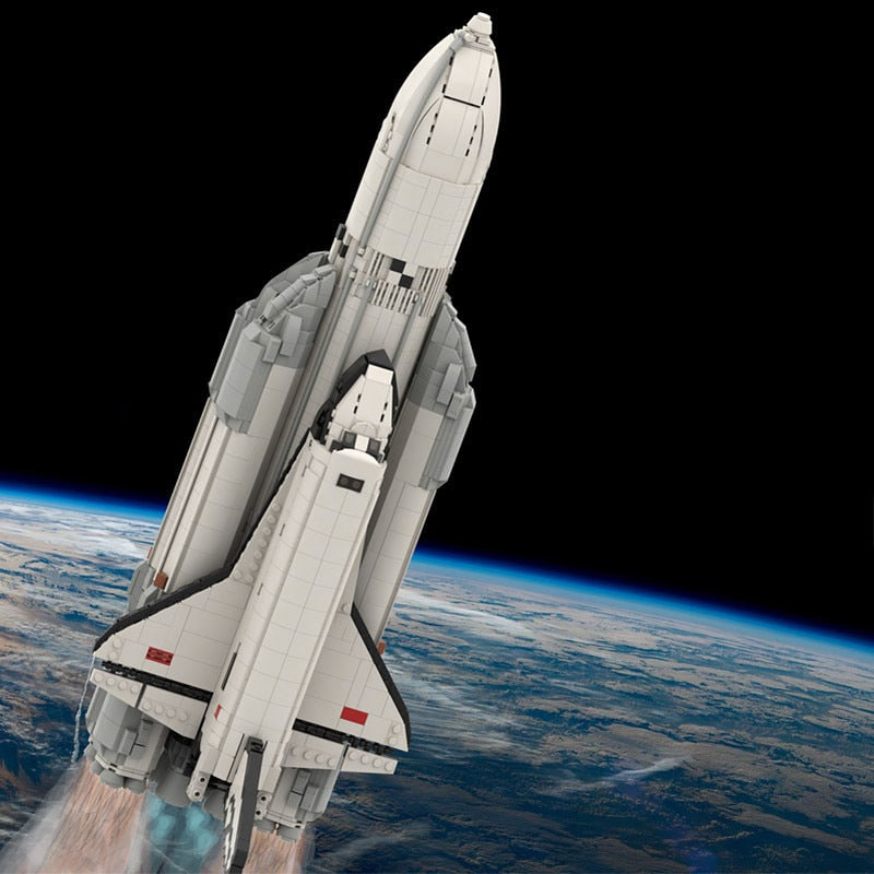 Buran Space Shuttle MOC Building Kit | 1:110 Scale Aerospace Model - 8
