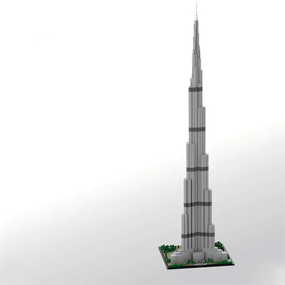 Burj Khalifa Dubai Skyscraper Building Kit | LEGO-Compatible MOC - 4