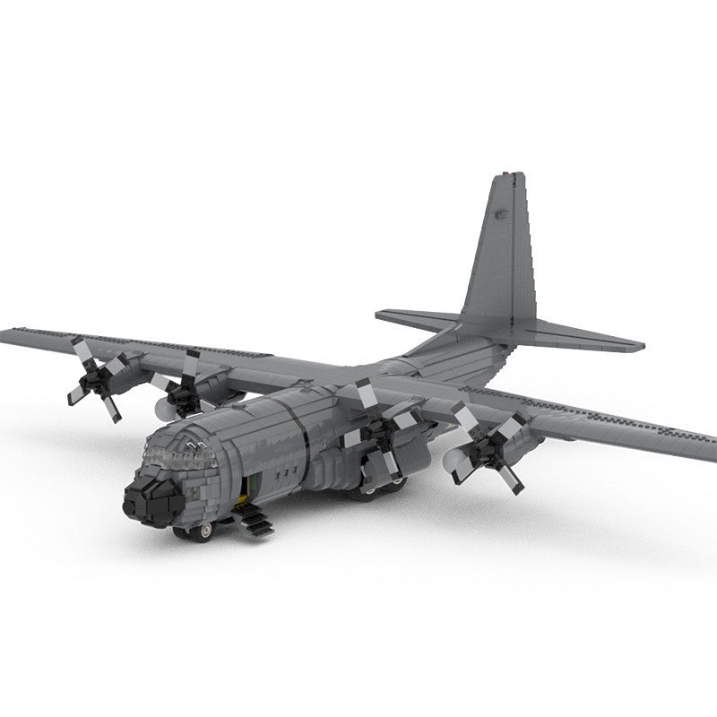 C-130 Military Transport Plane Building Kit | LEGO-Compatible MOC - 4