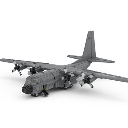 C-130 Military Transport Plane Building Kit | LEGO-Compatible MOC - 5