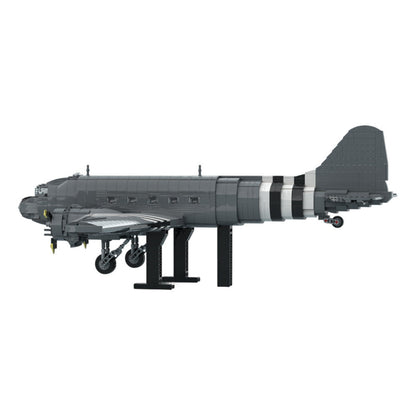 C-47 Skytrain Transport Aircraft Building Kit | LEGO-Compatible MOC - 3