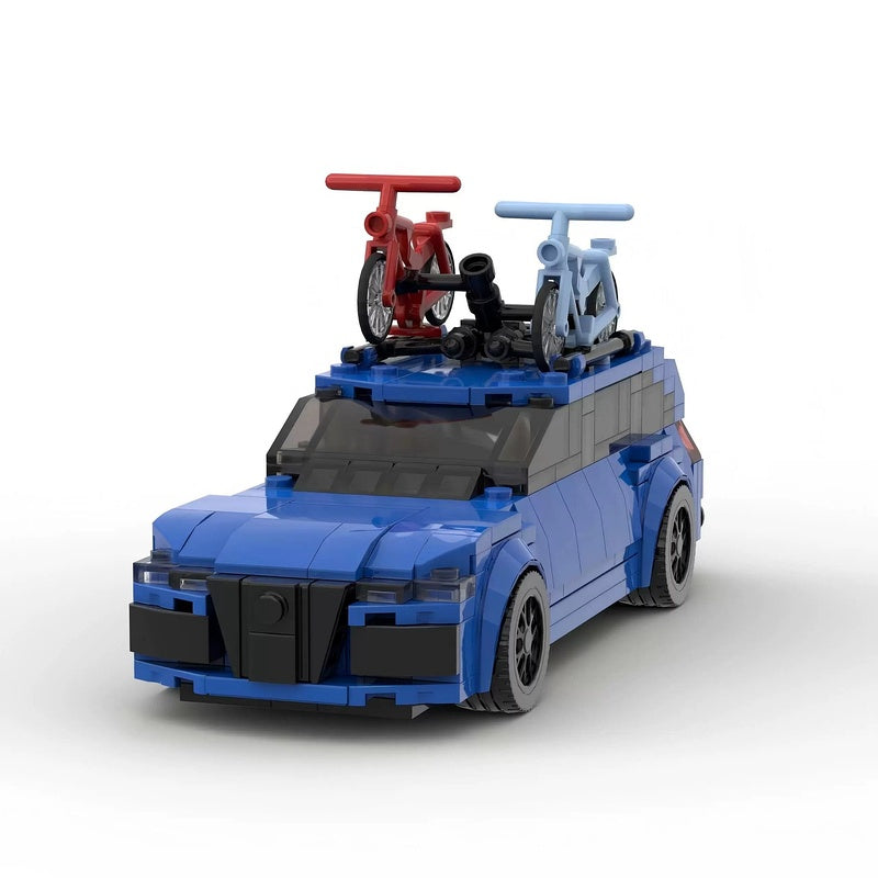 C7 High Performance Avant Sports Car Building Kit | LEGO-Compatible MOC - 2