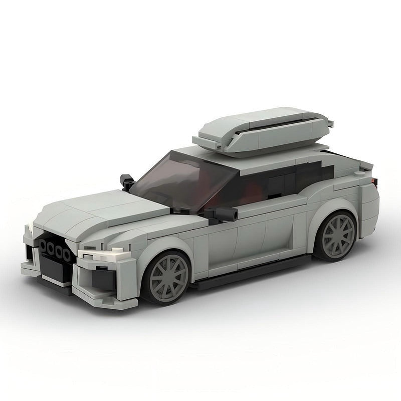 C8 Avant Sport Wagon MOC Vehicle Building Kit | Performance Estate Car - 4
