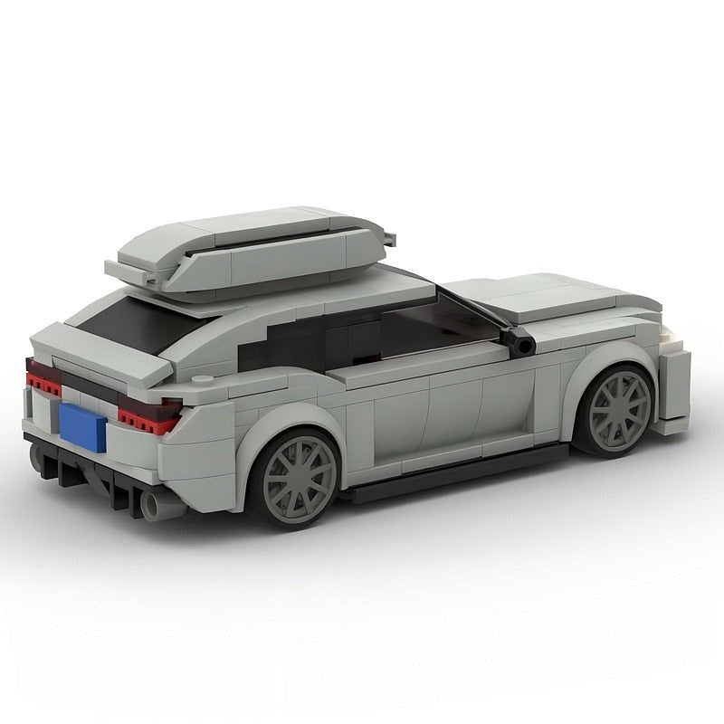 C8 Avant Sport Wagon MOC Vehicle Building Kit | Performance Estate Car - 6