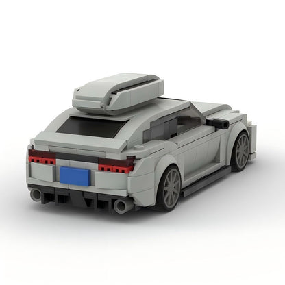 C8 Avant Sport Wagon Performance Estate Car Building Kit | LEGO-Compatible MOC - 2