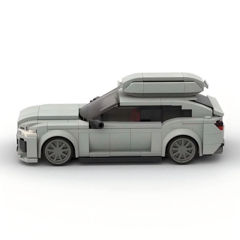 C8 Avant Sport Wagon Performance Estate Car Building Kit | LEGO-Compatible MOC - 4